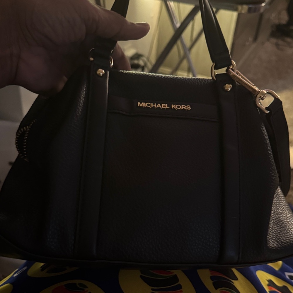 Michael Kors Black Satchel Bag